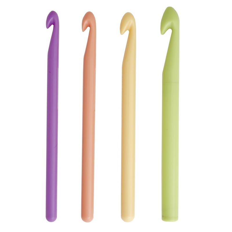 Jumbo plastic crochet hook set(LP)Boye The Knitting Club